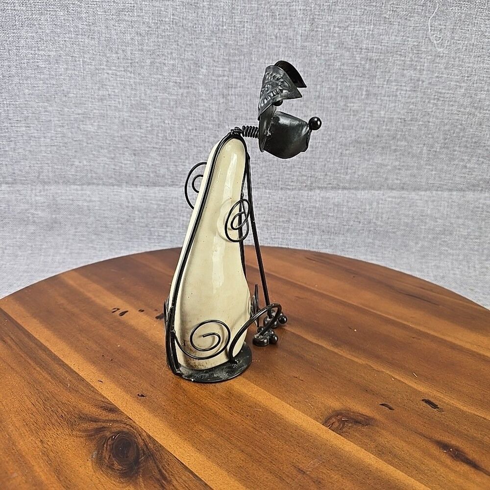 Black Dog Metal And porcelain body With‎ Bobbing Head Action - Picture 8 of 11